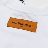 Side profile of Louis Vuitton cotton t-shirt with contemporary cut