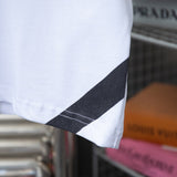 Front view of Louis Vuitton cotton t-shirt with signature branding