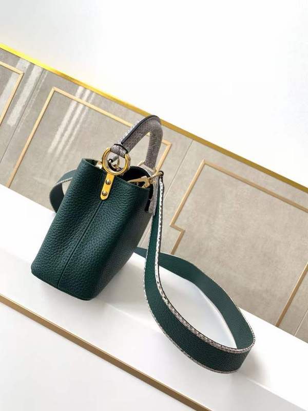 Close-up detail of structured everyday-luxe women's handbag – women's statement bag