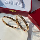 Front view of Cartier unisex jewelry piece