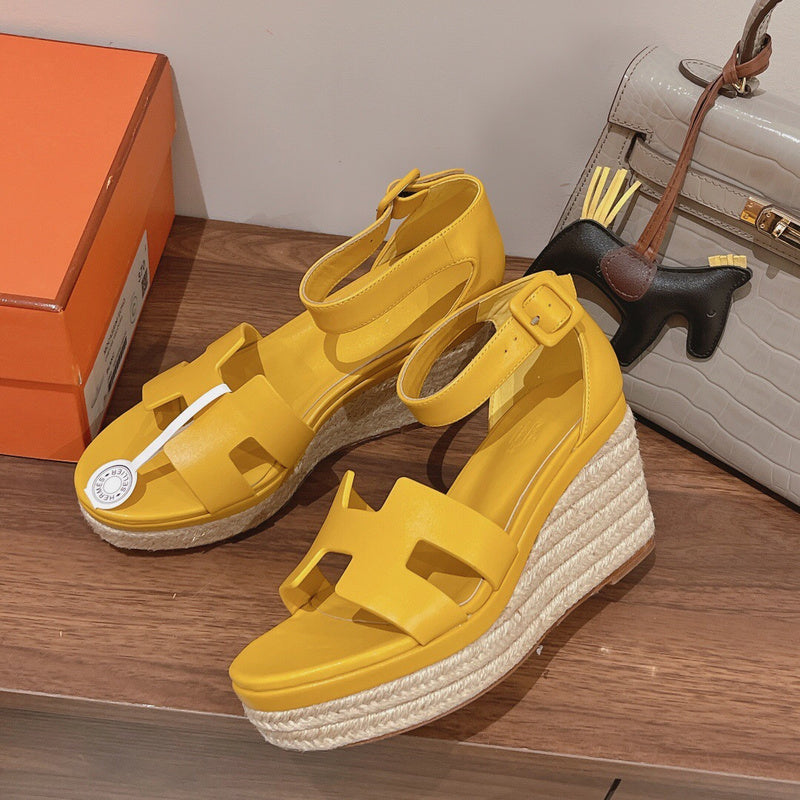 Hermes shoes Style 263 - logo and branding close-up