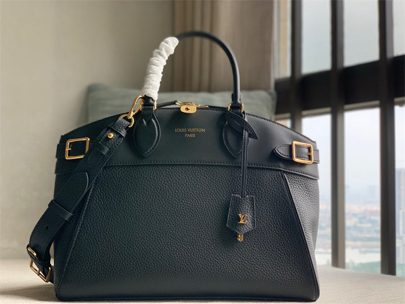  graceful top-handle bag styled with outfit 30