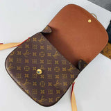 Front view of chic signature women's handbag – women's everyday handbag