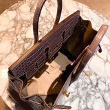 Tailored bag shown from front angle