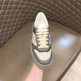 Gucci fresh white-and-black luxury sneakers view 8 breathable knit upper