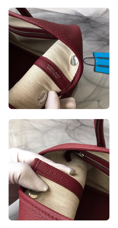 Interior view of chic premium bag