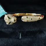 Close-up detail view of Cartier unisex jewelry piece