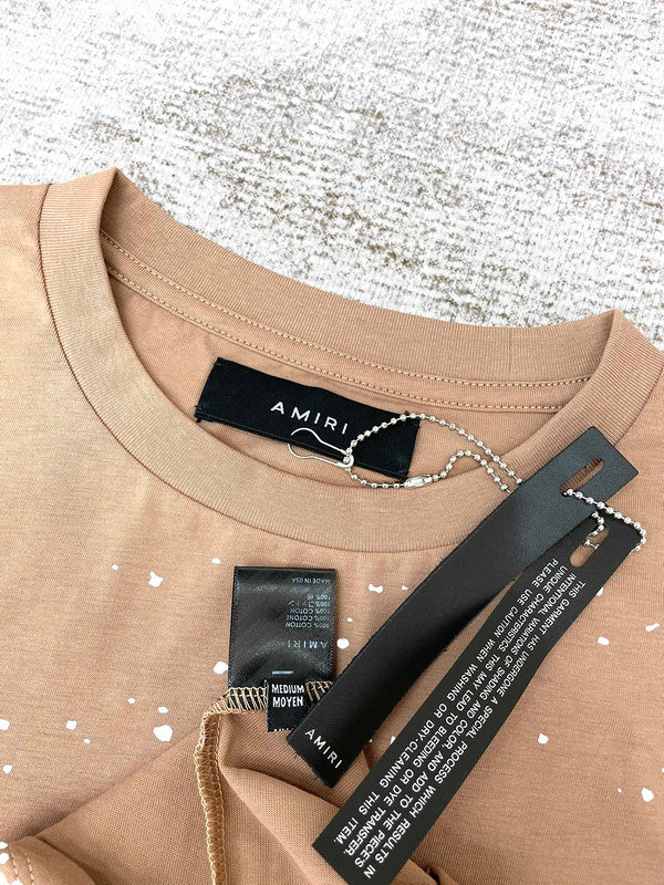 Amiri t-shirt front view designer style