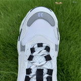 Balenciaga White Loafer Flats - Detail Shot of Craftsmanship