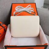 Close-up detail of polished bag design