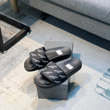 Balenciaga Red Platform Sandals - Sole Detail View