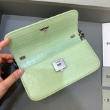 Timeless Faux Leather Handbag - Understated Luxury Look | Women's Everyday Carry Handbag #424 - styled full view (image 7) of designer-inspired handbag