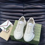 Gucci stone beige luxury sneakers view 11 premium leather build