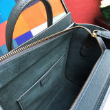 Side profile of sleek everyday-luxe women's handbag – women's premium purse