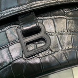 Contemporary Faux Leather Handbag - Understated Luxury Look | Women's Statement Accessory #527 - hardware and detail close-up (image 5) of designer-inspired handbag