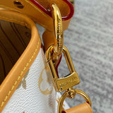 Top view of classic chic women's handbag – women's everyday handbag