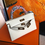  crossbody bag close-up of hardware and finish