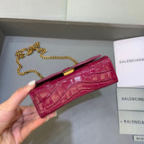 Classic Premium PU Leather Handbag - Statement Silhouette | Women's Premium Handbag #492 - hardware and detail close-up (image 5) of designer-inspired handbag