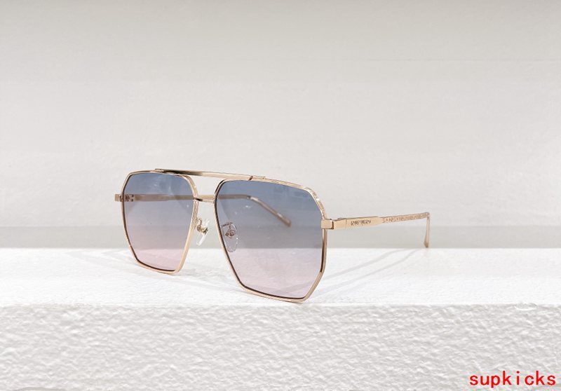 Lifestyle view of Louis Vuitton unisex sunglasses
