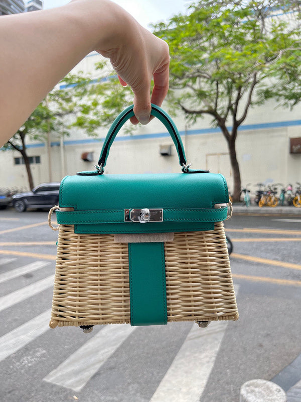 Interior view of polished premium bag