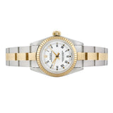 Front view of Rolex women's watch