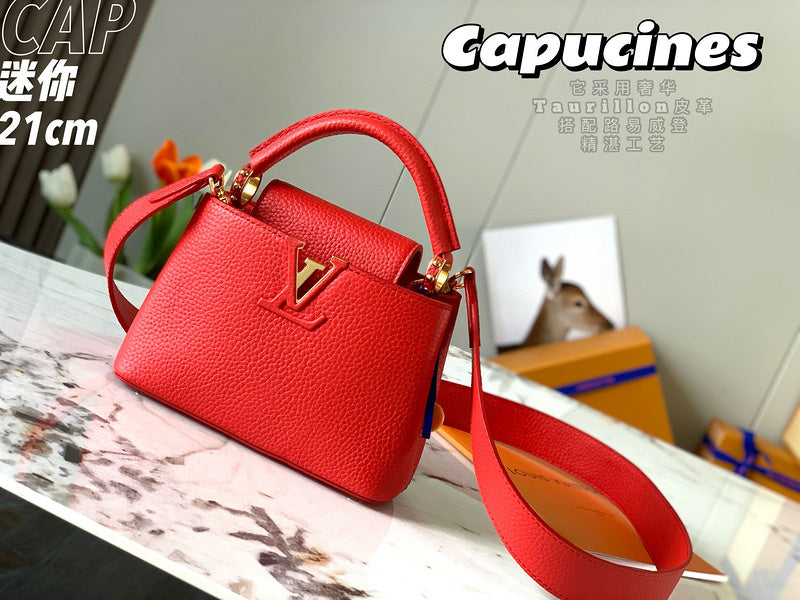 Front view of refined modern women's handbag – women's luxury accessory