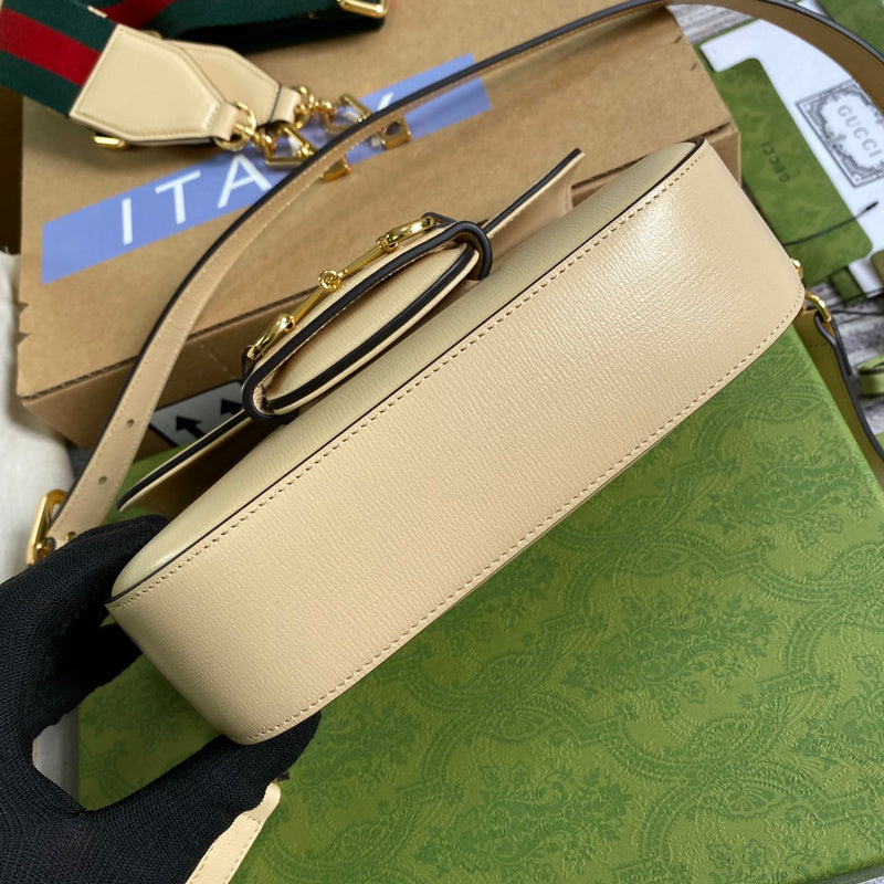 Top view of structured refined women's handbag – women's statement bag