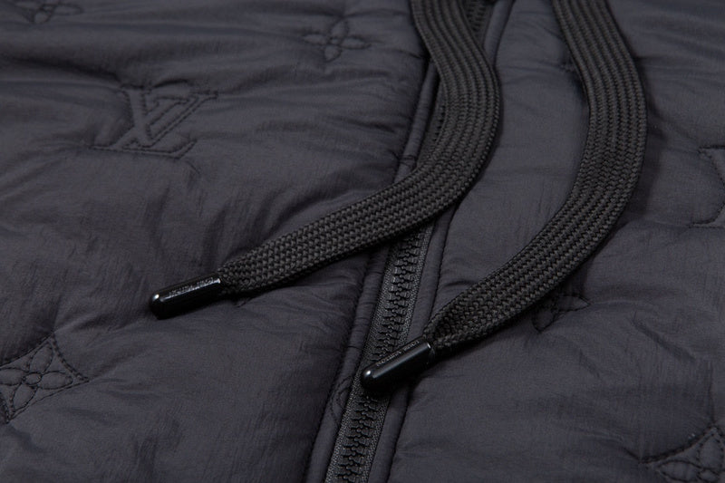 Flat lay presentation of Louis Vuitton luxury clothing with everyday silhouette