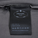 Back view of Polo cotton polo shirt with monogram-inspired silhouette