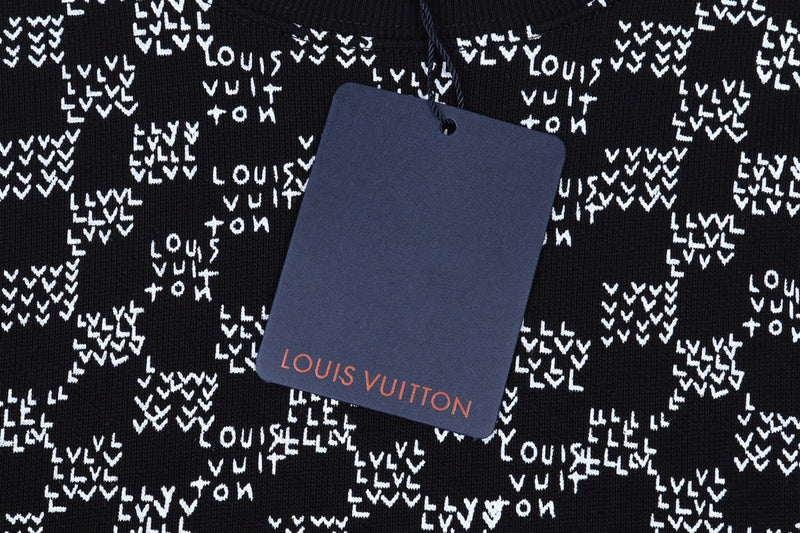 Back view of Louis Vuitton luxury clothing with runway-inspired design