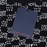 Back view of Louis Vuitton luxury clothing with runway-inspired design