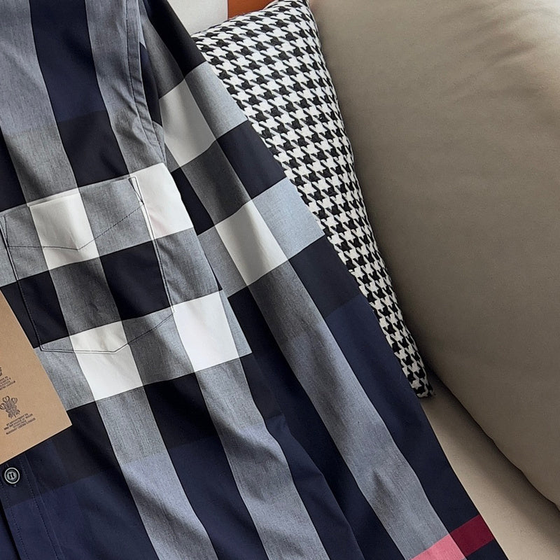 Burberry clothing back view — premium authentic designer style