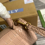 Styled lifestyle shot of chic everyday-luxe women's handbag – women's statement bag