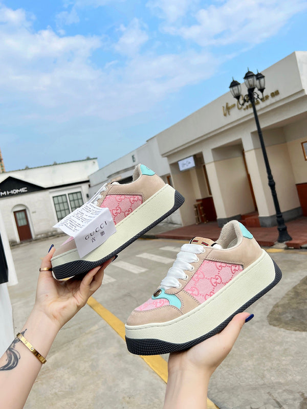 Gucci all-black luxury sneakers view 9 everyday casual design