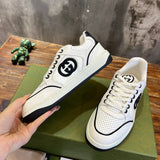 Gucci two-tone luxury sneakers view 5 streetwear statement look