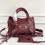 Zivas Charm Signature Style Statement Handbag (Signature Shape & Finish) – Lifestyle Shot