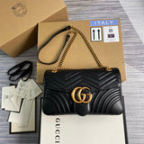 Side profile of classic refined women's handbag – women's premium purse