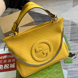 Back view of classic chic women's handbag – women's luxury handbag