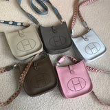  Everyday structured bag carried on shoulder