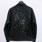 Side profile of Louis Vuitton luxury clothing with streetwear-inspired cut