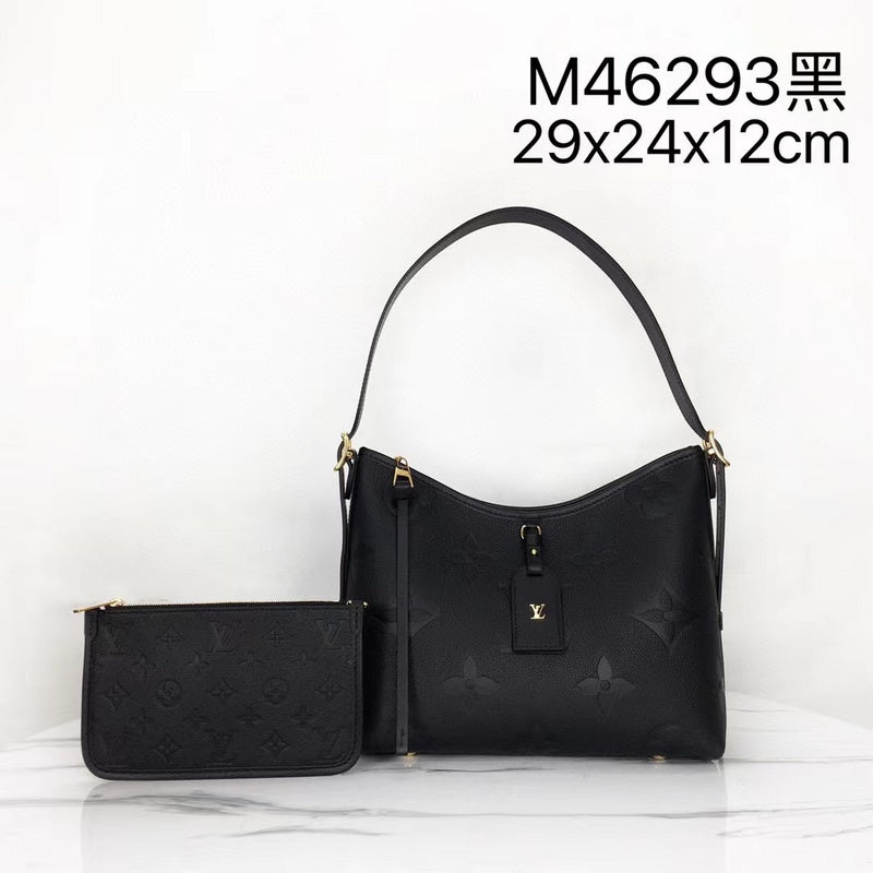 Side profile of chic premium women's handbag – women's premium purse