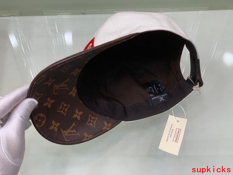 Side view of Louis Vuitton unisex cap