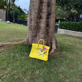 Fluid handbag styled for everyday wear