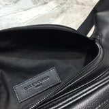 Bold Faux Leather Handbag - Polished Finish | Women's Fashion Handbag #264 - back view (image 4) of designer-inspired handbag