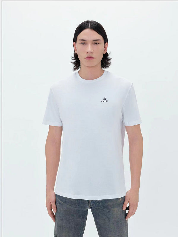Amiri luxury t-shirt detail shot