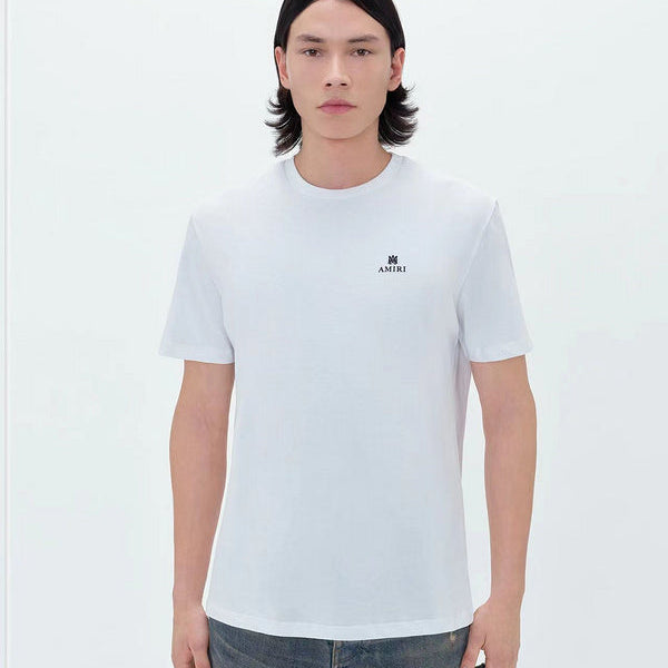 Amiri luxury t-shirt detail shot