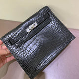 Close-up detail of considered bag design