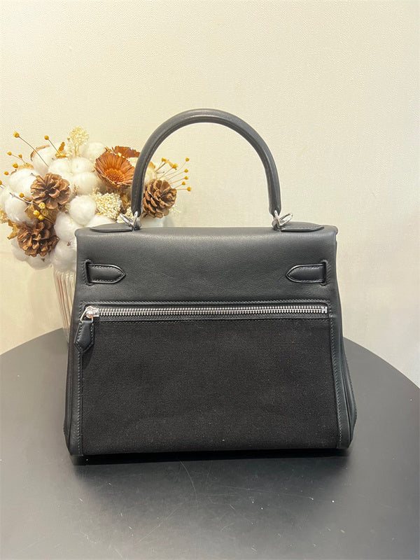 Sculpted bag shown from front angle