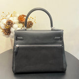 Sculpted bag shown from front angle