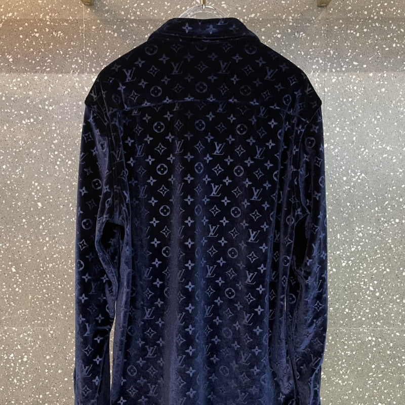 Side profile of Louis Vuitton luxury clothing with everyday silhouette
